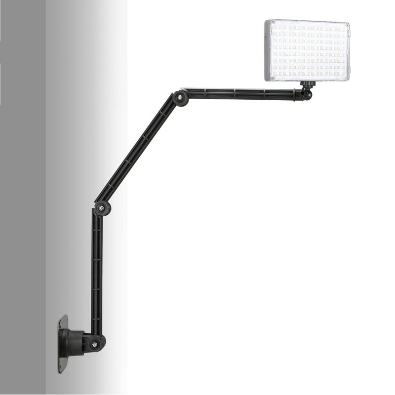AceTaken Video Light Wall Mount Holder Stand Compatible with All Ring Lights,RGB Lights and Photography Lamps - Image 1